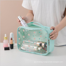 Custom Logo High Quality Wash Clear Pvc makeup Pouch Women Travel Toiletry Cosmetic Bag With Zipper